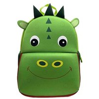 DONAU Kindergartenrucksack Drache Kunstfaser grün von DONAU