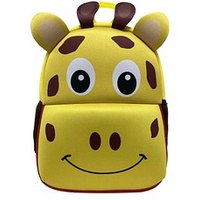 DONAU Kindergartenrucksack Giraffe Kunstfaser gelb von DONAU