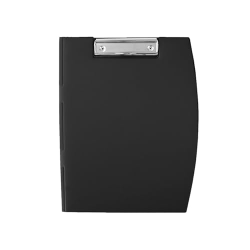 DONAU Klemmbrett Mappe, PVC, A4 Klemmbrettmappe, Clipboard mit Clip, Farbmix, 5Stk., von DONAU