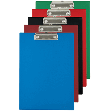 DONAU Klemmbrett PVC A4 sortiert. von DONAU