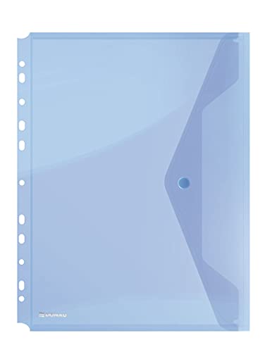 DONAU-Kuvertmappe mit Klammer 8540001PL-1 Blau, Dokumententasche zum Abheften Dokumentenmappe/ Sammelmappe Eurolochung zum Abheften Transparent für Schule Büro Qualität PP öko/Kunststoff Plastik DONAU-Kuvertmappe mit Klammer 8540001PL-1 Blau, Dokumententasche zum Abheften Dokumentenmappe/ Sammelmappe Eurolochung zum Abheften Transparent für Schule Büro Qualität PP öko/Kunststoff Plastik von DONAU