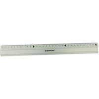 DONAU Lineal 30,0 cm, silber von DONAU