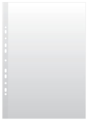 DONAU Prospekthüllen DIN A3 Hochformat / 50 Stück/Genarbt Oben Offen Klarsichthüllen Sicht-Hüllen Gelochte Plastikhülle für Dokumente Papiere/Transparent 120 Mikron/Verstärkte Kante/ DONAU Prospekthüllen DIN A3 Hochformat / 50 Stück/Genarbt Oben Offen Klarsichthüllen Sicht-Hüllen Gelochte Plastikhülle für Dokumente Papiere/Transparent 120 Mikron/Verstärkte Kante/ von DONAU