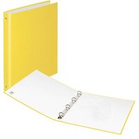 DONAU Ringbuch 4-Ringe gelb 3,5 cm DIN A4 von DONAU