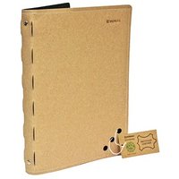 DONAU Ringbuch 4-Ringe hellbraun 3,0 cm DIN A4, 1 St. von DONAU