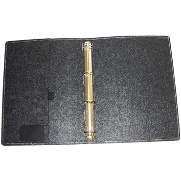 DONAU Ringmappe A4 235mm braun. von DONAU