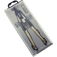 DONAU Zirkel Set silber/schwarz von DONAU