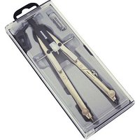 DONAU Zirkel Set silber/schwarz von DONAU