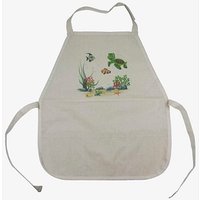 DONAU unisex Kinder Malschürze Meerestiere beige Einheitsgröße 1 St. von DONAU