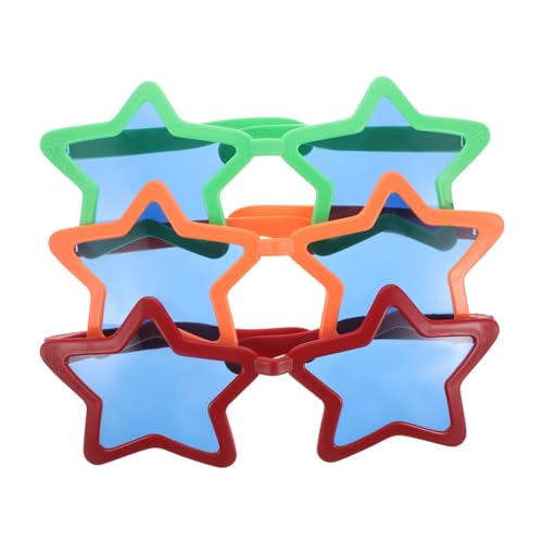 DONFAMDS 3 Stück Exaggerierte Sternform Partybrille Hawaii Strandbrille Faschingsbrille Tropisches Sommerparty Foto Requisit Vielseitig für Geburtstage und Poolpartys DONFAMDS 3 Stück Exaggerierte Sternform Partybrille Hawaii Strandbrille Faschingsbrille Tropisches Sommerparty Foto Requisit Vielseitig für Geburtstage und Poolpartys von DONFAMDS