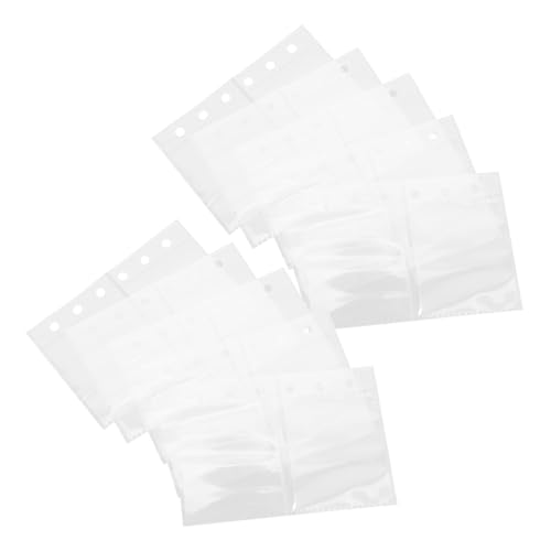 DONFAMDS 50 Blatt Sammelalbum Schutz für Karten Lagerung Fotoalbumeinlagen gebunden kreditkarten fotoalbum zubehör Photo Card -Ärmel Kartenhüllenseiten Fotokartenhüllen PVC Transparent von DONFAMDS