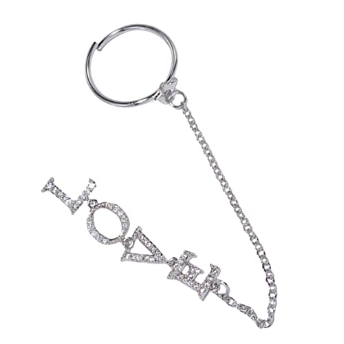DONFAMDS Zircon Nagelcharms mit Love Design Glänzende Maniküre Dekoration für Nagelkunst Zubehör für Auffällige Fingernägel für Besondere Anlässe DONFAMDS Zircon Nagelcharms mit Love Design Glänzende Maniküre Dekoration für Nagelkunst Zubehör für Auffällige Fingernägel für Besondere Anlässe von DONFAMDS