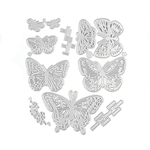 Schmetterling Stanzschablone, Silikon Stempel/Metall Stanzen Stanzformen für DIY, Scrapbooking, Fotoalbum, Dekorative Kunsthandwerk Schmetterling Stanzschablone, Silikon Stempel/Metall Stanzen Stanzformen für DIY, Scrapbooking, Fotoalbum, Dekorative Kunsthandwerk von DONGKER