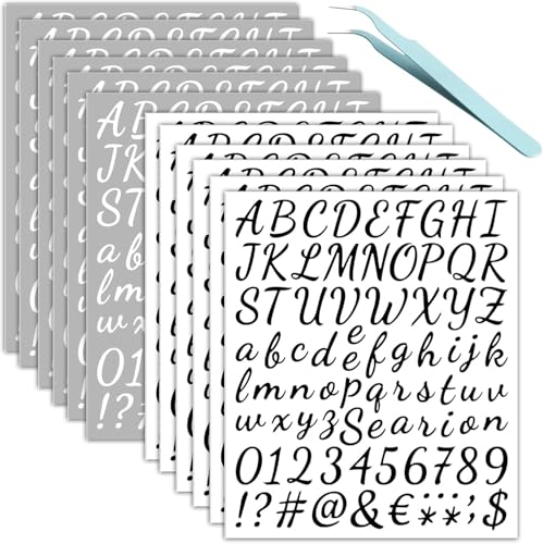 12PCS Buchstaben Aufkleber,Selbstklebende Buchstaben,Klebebuchstaben schwarz,Buchstaben Sticker,Alphabet Aufkleber,für DIY 12PCS Buchstaben Aufkleber,Selbstklebende Buchstaben,Klebebuchstaben schwarz,Buchstaben Sticker,Alphabet Aufkleber,für DIY von DONOONIS