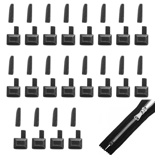 Reißverschluss Reparieren,20 Sets reißverschluss reparaturset, Metall reissverschluss reparatur set Fix,Reißverschluss Stopper Retainer für Jacken Oberbekleidung DIY Nähen Zipper Repair Kit Reißverschluss Reparieren,20 Sets reißverschluss reparaturset, Metall reissverschluss reparatur set Fix,Reißverschluss Stopper Retainer für Jacken Oberbekleidung DIY Nähen Zipper Repair Kit von DONOONIS