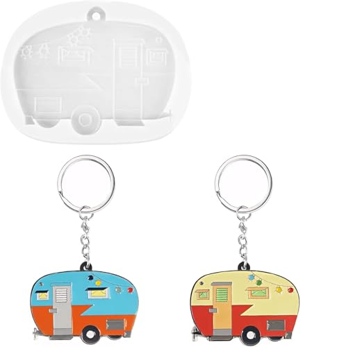 Silikon-Formen für Wohnmobil-Schlüsselanhänger, Wohnmobil-Schlüsselanhänger, Silikonformen für Paare, Camping-Geschenke für Männer und Frauen, Beschichtungsharz, Epoxidharz für Wohnmobile, Silikon-Formen für Wohnmobil-Schlüsselanhänger, Wohnmobil-Schlüsselanhänger, Silikonformen für Paare, Camping-Geschenke für Männer und Frauen, Beschichtungsharz, Epoxidharz für Wohnmobile, von DOODA