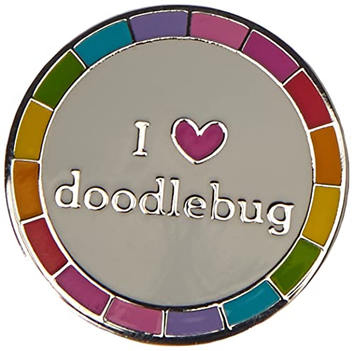DOODLEBUG DESIGN INC. 623268 COLL PIN DB, I Love Doodlebug, Einheitsgröße von DOODLEBUG DESIGN INC.
