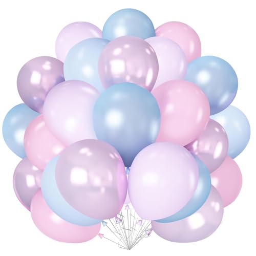Blau-rosa Luftballons von DOOFE