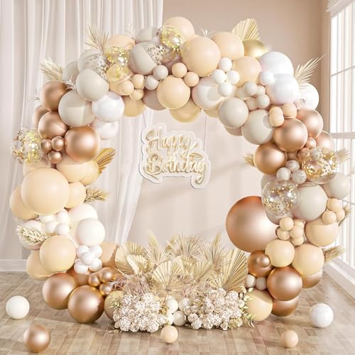 Champagner Gold Orange Ballon Bogen Kit Champagner Gold Orange Ballon Bogen Kit von DOOFE