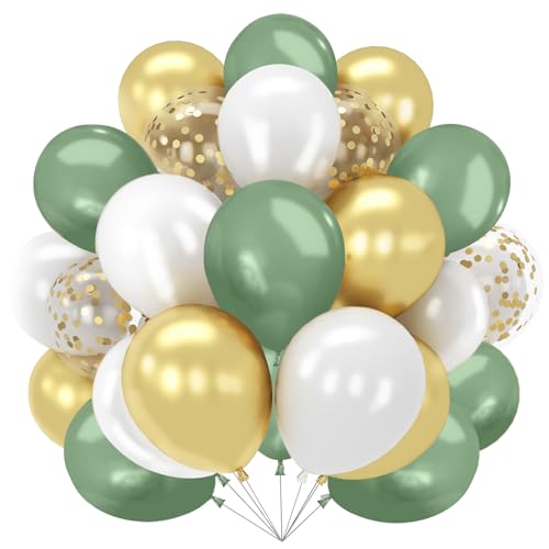 Grüne goldene Luftballons von DOOFE