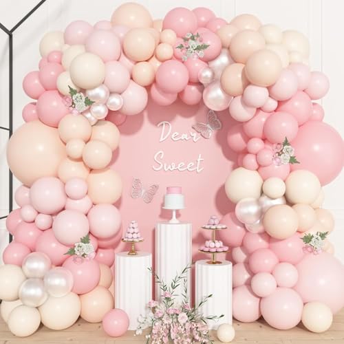 Nude Pink Ballons Bogen Kit von DOOFE