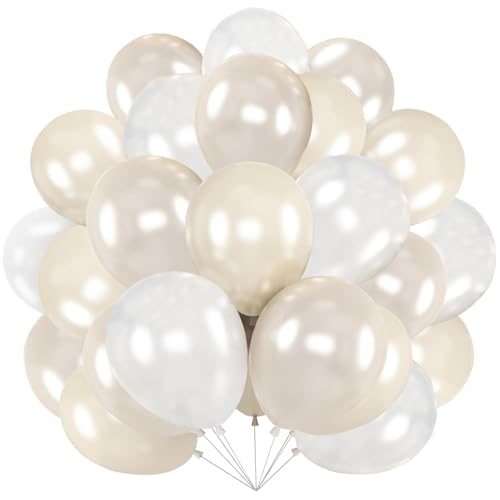 Perlweiße Luftballons von DOOFE