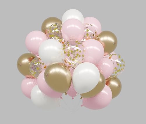 Pink Gold Balloons von DOOFE