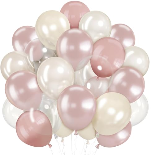 Retro Pink White Balloons Retro Pink White Balloons von DOOFE