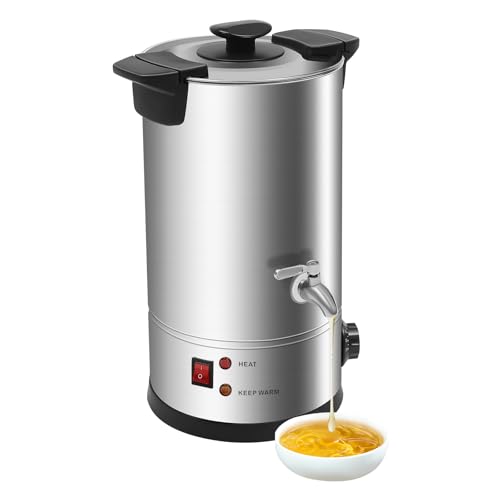 DOPBENT 10L Groß Wachsschmelzer für Kerze machen,Elektrisch Wachs DIY Wachsschmelzgerät Kit 30-110°C Temperaturkontrolle,Kerzenschmelztiegel für Business Home DOPBENT 10L Groß Wachsschmelzer für Kerze machen,Elektrisch Wachs DIY Wachsschmelzgerät Kit 30-110°C Temperaturkontrolle,Kerzenschmelztiegel für Business Home von DOPBENT