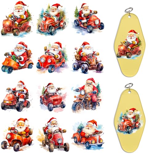 Dorsbaby 24 Blatt Weihnachtsmann (Motorrad) von DORSBABY