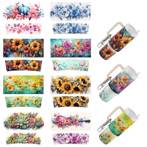 Dorsbaby 8 Stück Blumen und Schmetterlinge UV DTF Cup Wrap Transferpapier für DIY Schlüsselanhänger UV DTF Transferpapier für Schlüsselanhänger Persönliches Zubehör Hohe Viskosität UV DTF Cup Wrap Dorsbaby 8 Stück Blumen und Schmetterlinge UV DTF Cup Wrap Transferpapier für DIY Schlüsselanhänger UV DTF Transferpapier für Schlüsselanhänger Persönliches Zubehör Hohe Viskosität UV DTF Cup Wrap von DORSBABY