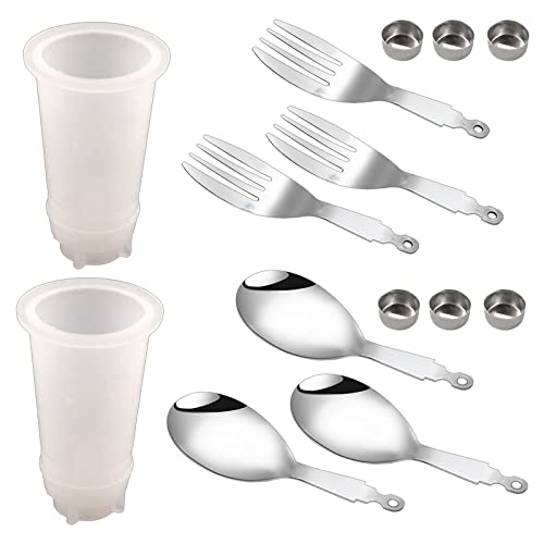 Abendessen Gabeln Edelstahlgabeln Und Löffel Silberheime Küche Restaurant Epoxidharz Schimmelpilzschale Safe Abendessen Gabeln Edelstahlgabeln Und Löffel Silberheime Küche Restaurant Epoxidharz Schimmelpilzschale Safe von DOSERTY