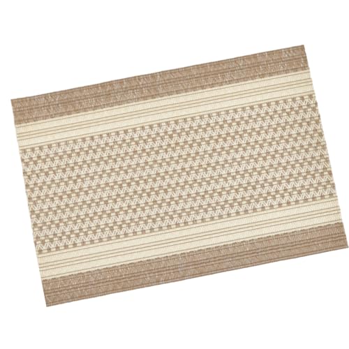 Auslaufsichere Esstisch-Matten, robustes Polyestergewebe, elegantes Heimdekorations-Accessoire, Tischset von DOSERTY