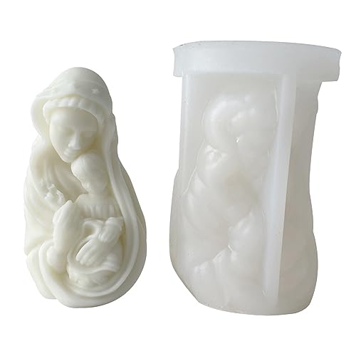 Babyform aus Epoxidharz, Silikon, Gipsguss, Fondant, Dekorationen, Virgin-Harz-Form mit Baby-Silikonform von DOSERTY