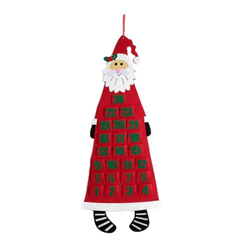 Countdown To Christmas Wandkalender Ornament Weihnachtsmann Elch Filz Adventskalender Home Wall Hanging Decor Neujahr Weihnachtskalender Countdown Countdown To Christmas Wandkalender Ornament Weihnachtsmann Elch Filz Adventskalender Home Wall Hanging Decor Neujahr Weihnachtskalender Countdown von DOSERTY