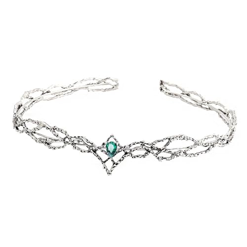 DOSERTY Praktischer Elfenkronen-Kopfschmuck, robuste Legierungsmaterialien, tragbares Accessoire für Bühnenauftritte und Feiern, Geschäfts-Events, Kopfschmuck von DOSERTY