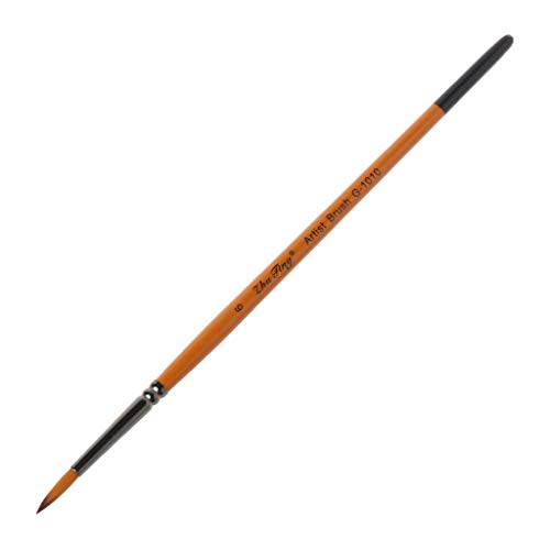 Feiner handbemalter dünner Stift, Kunstbedarf, Zeichenspitze, Aquarellpinsel, Nylonpinsel, Malpinsel für Acrylfarbe, groß von DOSERTY