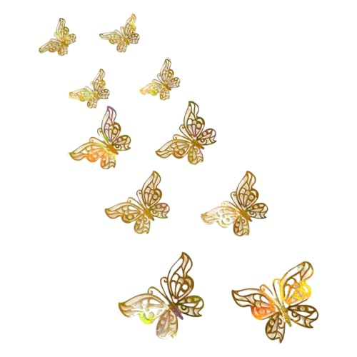 Hohle Schmetterlingswandabziehbilder 3D Schmetterlinge Wandaufkleber Schmetterling Wanddekoration Partyzubehör Für Kunstliebhaber Hohle Schmetterlingswandabziehbilder 3D Schmetterlinge Wandaufkleber Schmetterling Wanddekoration Partyzubehör Für Kunstliebhaber von DOSERTY