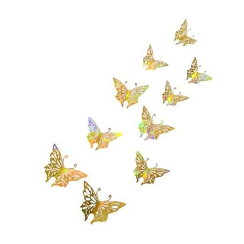 Hohle Schmetterlingswandabziehbilder 3D Schmetterlinge Wandaufkleber Schmetterling Wanddekoration Partyzubehör Für Kunstliebhaber Hohle Schmetterlingswandabziehbilder 3D Schmetterlinge Wandaufkleber Schmetterling Wanddekoration Partyzubehör Für Kunstliebhaber von DOSERTY