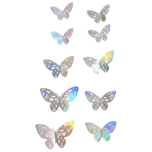 Hohle Schmetterlingswandabziehbilder 3D Schmetterlinge Wandaufkleber Schmetterling Wanddekoration Partyzubehör Für Kunstliebhaber Hohle Schmetterlingswandabziehbilder 3D Schmetterlinge Wandaufkleber Schmetterling Wanddekoration Partyzubehör Für Kunstliebhaber von DOSERTY
