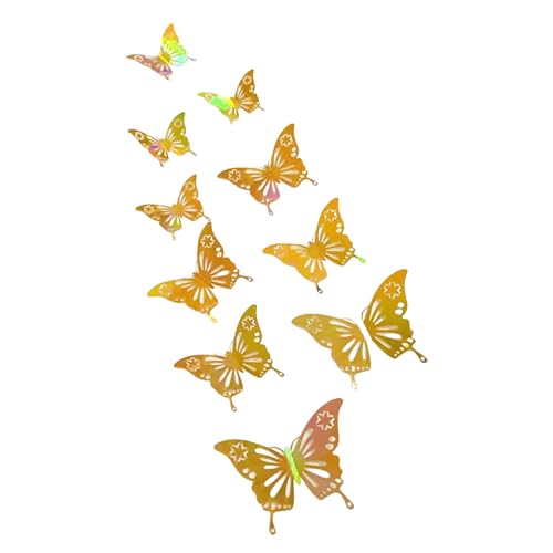 Hohle Schmetterlingswandabziehbilder 3D Schmetterlinge Wandaufkleber Schmetterling Wanddekoration Partyzubehör Für Kunstliebhaber Hohle Schmetterlingswandabziehbilder 3D Schmetterlinge Wandaufkleber Schmetterling Wanddekoration Partyzubehör Für Kunstliebhaber von DOSERTY