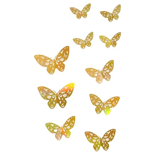 Hohle Schmetterlingswandabziehbilder 3D Schmetterlinge Wandaufkleber Schmetterling Wanddekoration Partyzubehör Für Kunstliebhaber Hohle Schmetterlingswandabziehbilder 3D Schmetterlinge Wandaufkleber Schmetterling Wanddekoration Partyzubehör Für Kunstliebhaber von DOSERTY