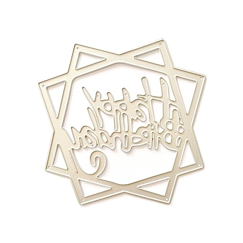 Metall-Stanzformen "Happy Birthday", Prägeschablone für Kartenherstellung, Scrapbooking, Papierbastelvorlage, Metall-Stanzformen Metall-Stanzformen "Happy Birthday", Prägeschablone für Kartenherstellung, Scrapbooking, Papierbastelvorlage, Metall-Stanzformen von DOSERTY