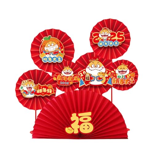 Neujahrsfeier 2025 Feier Papierfächer Blume Hintergrund Wandbehang Anhänger Zubehör Home Office Schule Dekorationen Traditionelle Neujahrsdekoration Neujahrsfeier 2025 Feier Papierfächer Blume Hintergrund Wandbehang Anhänger Zubehör Home Office Schule Dekorationen Traditionelle Neujahrsdekoration von DOSERTY