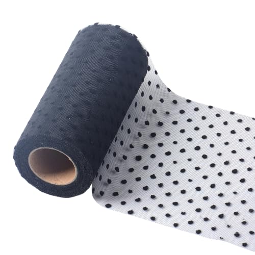 Power Meshes Fabrics Halloween-Schillernder Stoff, Netzstoff für handgefertigte Kopfbedeckungen und Geschenkverpackungen, modische Hutdekoration von DOSERTY