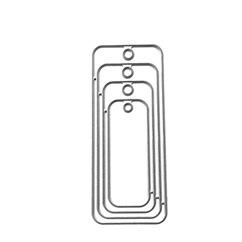 Rechteckige Metall-Stanzformen, Schablone, Scrapbooking, Album, Stempel, Papier, Karten, Stanzformen für Kartenherstellung, Weihnachten Rechteckige Metall-Stanzformen, Schablone, Scrapbooking, Album, Stempel, Papier, Karten, Stanzformen für Kartenherstellung, Weihnachten von DOSERTY
