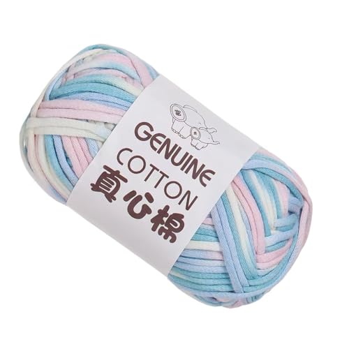 Rolle/48 g Baumwollgarn, Häkelgarn zum Stricken und Häkeln, weiches Strickgarn, Babygarn zum Häkeln, bunter Garnknäuel Rolle/48 g Baumwollgarn, Häkelgarn zum Stricken und Häkeln, weiches Strickgarn, Babygarn zum Häkeln, bunter Garnknäuel von DOSERTY