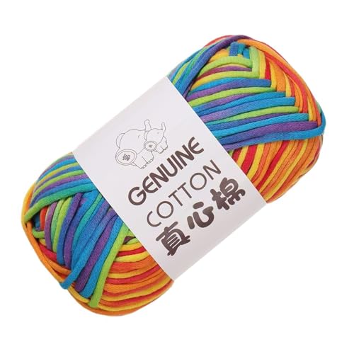 Rolle/48 g Baumwollgarn, Häkelgarn zum Stricken und Häkeln, weiches Strickgarn, Babygarn zum Häkeln, bunter Garnknäuel Rolle/48 g Baumwollgarn, Häkelgarn zum Stricken und Häkeln, weiches Strickgarn, Babygarn zum Häkeln, bunter Garnknäuel von DOSERTY