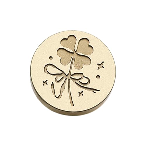 Scrapbooking Dekorativer Stempel Kopf Blume Geprägt Siegelstempel Kopf für Einladung Umschlag Verzierungen Geschenkpapier Handgemachtes Zubehör von DOSERTY