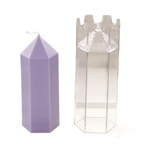 Sechsseitige Säulen, transparente Acrylformen, Werkzeug, handgefertigte Seifenformen für Heimdekoration, handgefertigte Bastelformen Sechsseitige Säulen, transparente Acrylformen, Werkzeug, handgefertigte Seifenformen für Heimdekoration, handgefertigte Bastelformen von DOSERTY